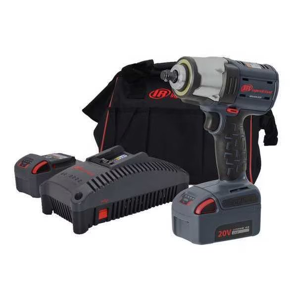 Impact Wrench, Cordless, 20V DC, Ingersoll-Rand, Mfr#: W5133P-K22