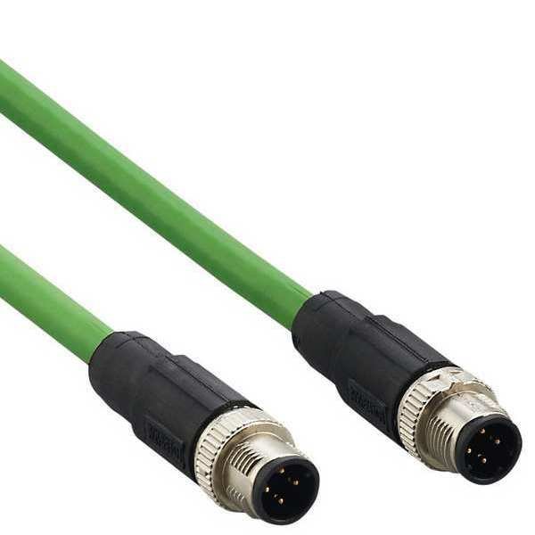 Ethernet Cable, 5 m Cable Length, Ifm, Mfr#: E21139