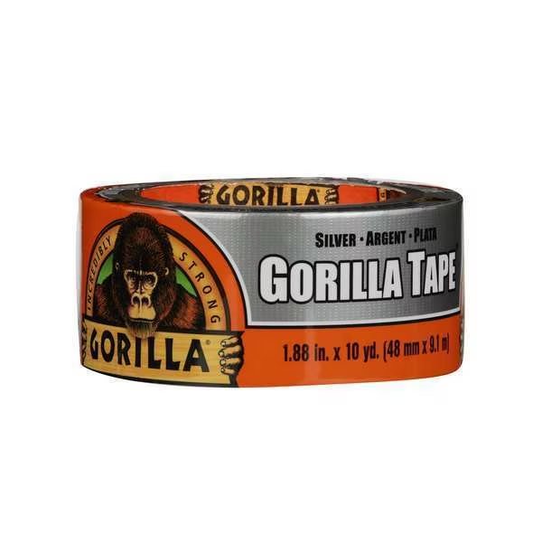 Duct Tape, Silver, 9.1 m Tape L, Gorilla Glue, Mfr#: 105463
