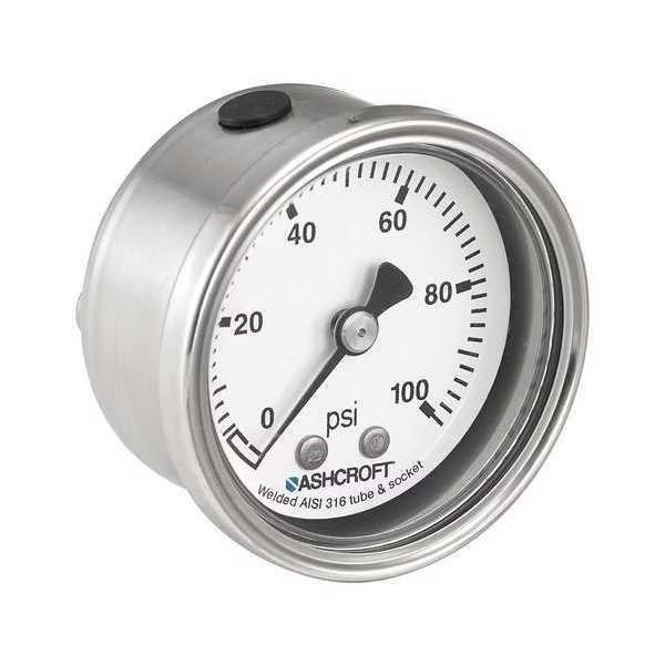 Pressure Gauge, Ashcroft, Mfr#: 501008S02B160#