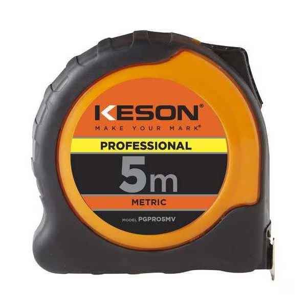 Metric Tape Measure, Keson, Mfr#: PGPRO5MV