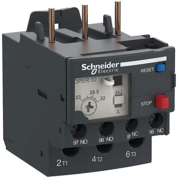 OverloadRelay, IEC, Thermal, Auto/Manual, Schneider, Mfr#: DPER32