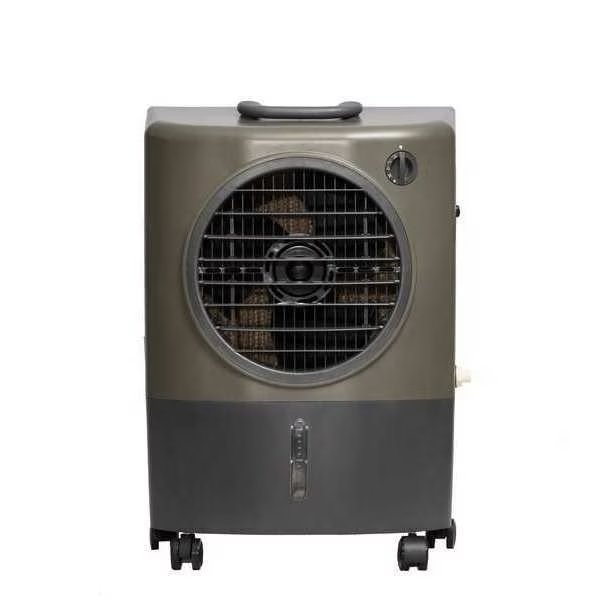 Portable Evaporative Cooler, Green, Hessaire, Mfr#: MC18V