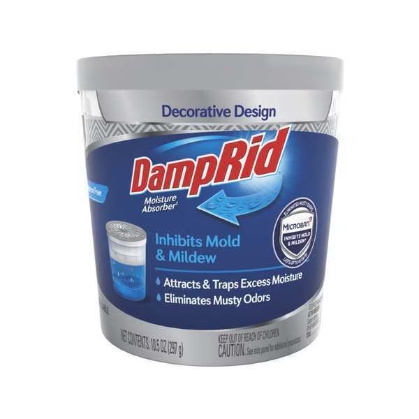 Moisture Absorber, 10-1/2oz Bag, 500 sq ft, Damprid, Mfr#: FG01FFESB