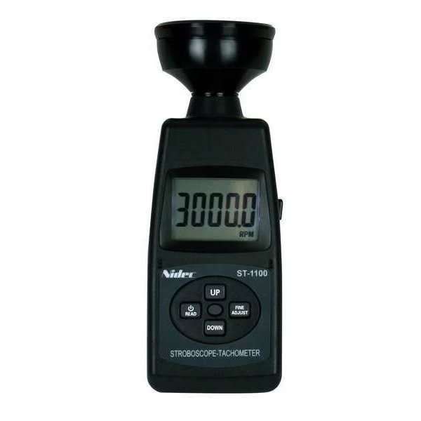 DgtlStroboscope, 0.1 fpm, +/-0.05% Acc, Shimpo, Mfr#: ST-1100