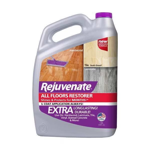 All Floors Cleaner, Clear, 1 gal, Rejuvenate, Mfr#: HG-R51280