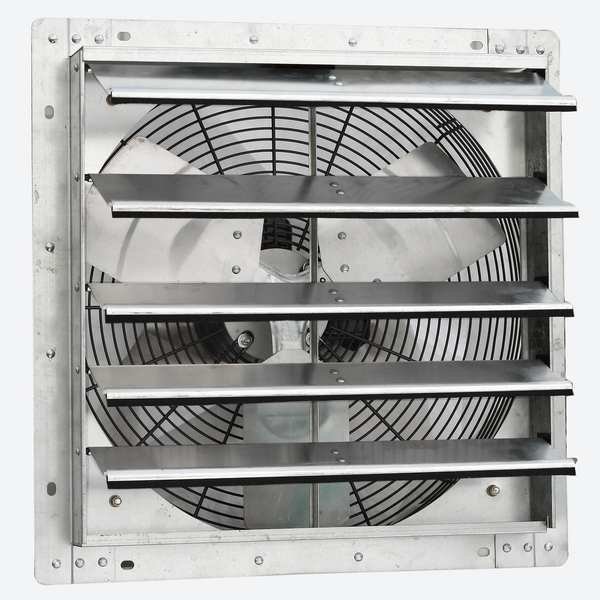 Shutter Fan, 18In Bld Dia, Galvalume, 120, Canarm, Mfr#: GSF3-18A