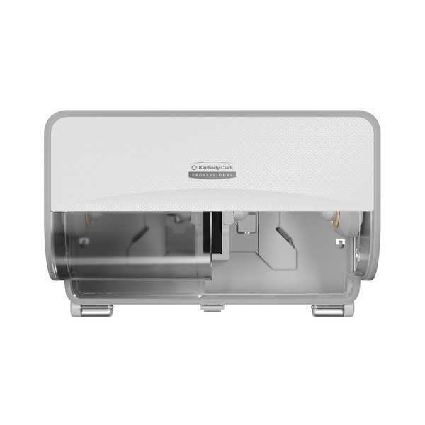 Toilet Paper Dispenser, 2 Rolls, Plstc, Kimberly-Clark Professional, Mfr#: 58712