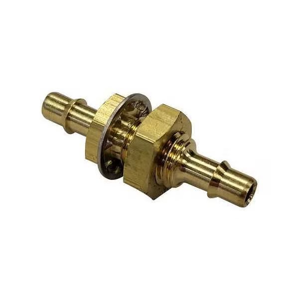 Mini Barb Fitting, 1-3/16", Brass, Beaded, Mem-Co, Mfr#: 5/16BK4
