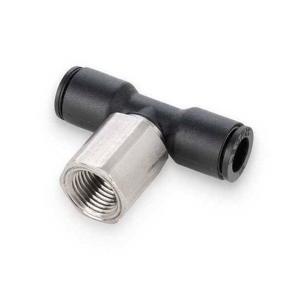 Fractional Push-to-Connect Fitting, Nylon, Black, Legris, Mfr#: 3008 56 11
