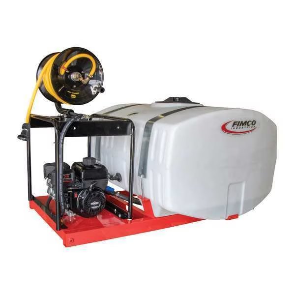 150 Gallon Skid Sprayer, Gas Powered, 150 PSI, Fimco, Mfr#: FS-150-4R