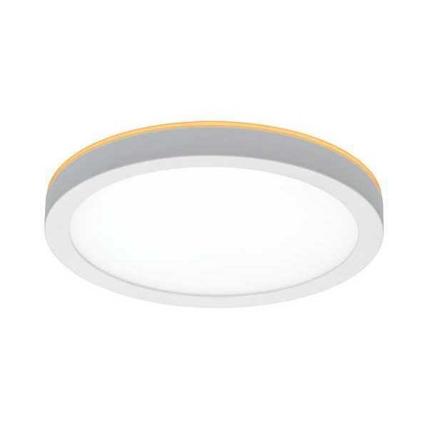 LED Flush Mount, Plastic, Polycarbonate, Eti, Mfr#: 56568114