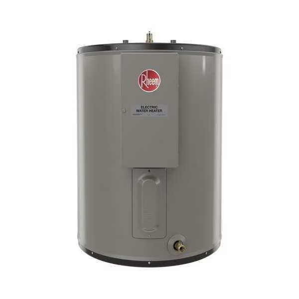 28 gal, Electric Water Heater, 480V, Single, Three Phase, Rheem, Mfr#: ELDS30-TB