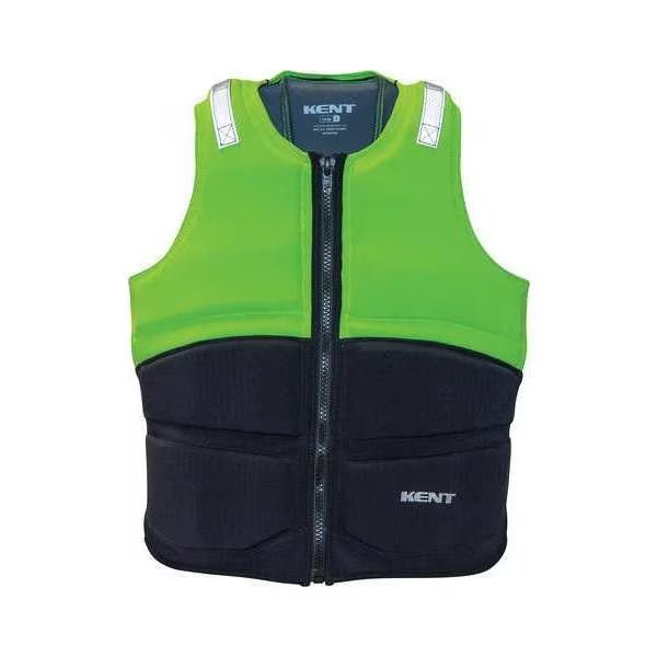 Fishing Vest, M, 11.5lb, Green, Kent Safety, Mfr#: 151700-400-030-21