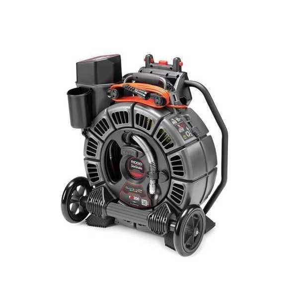 Pipe Inspection Camera Reel, 200 ft L, Ridgid, Mfr#: RM200A