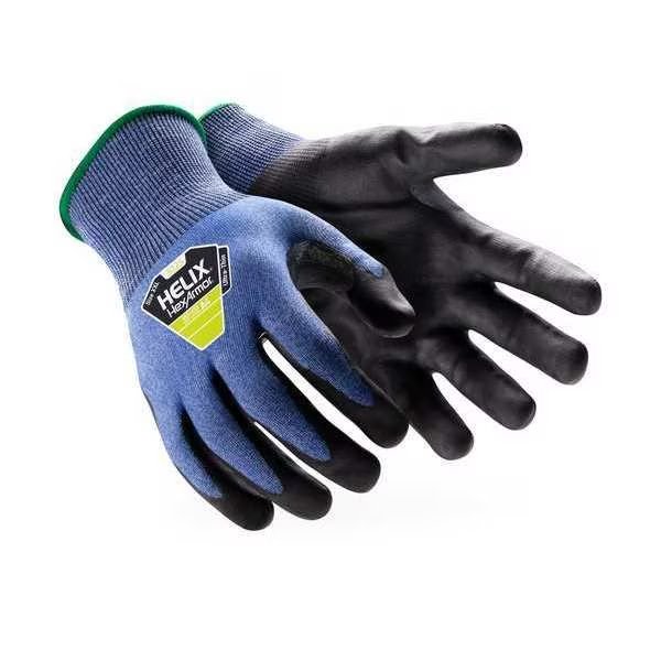 Safety Gloves, A4 Cut Level, 21 ga, Blue, 2XL ( 11 ), Hexarmor, Mfr#: 3025-XXL (11)