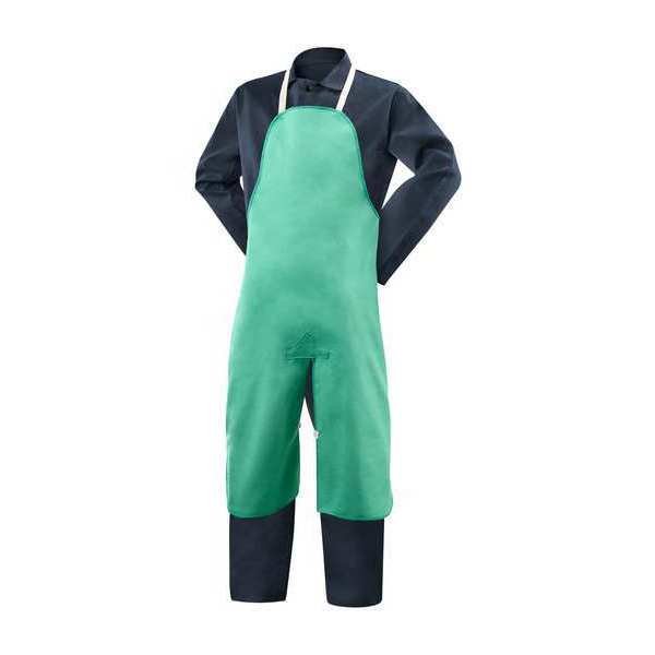 Flame Resistant Cotton Bib Apron, Cotton, Steiner Industries, Mfr#: 10336