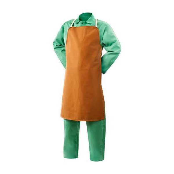 Flame Resistant Cotton Bib Apron, Cotton, Steiner Industries, Mfr#: 10125
