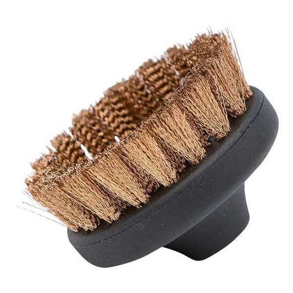 Circular Bronze Brush, 1"x1-1/2", PK4, Goodway, Mfr#: 9378-4PK