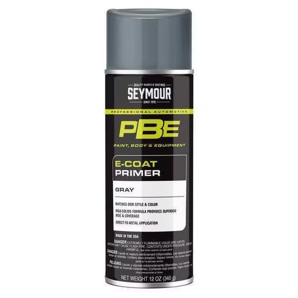 PBE E-Coat Primer, Gray, 12 oz, Seymour Of Sycamore, Mfr#: 16-1696