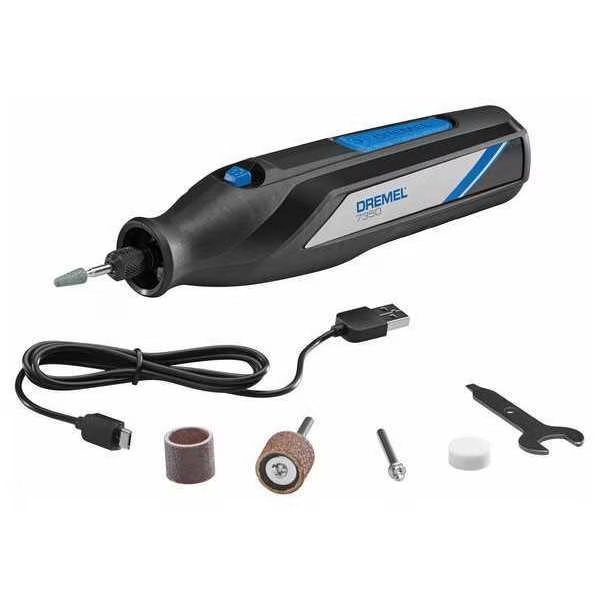 Cordless Rotary Tool, 12,000 RPM, 7.5" L, Dremel, Mfr#: 7350-5
