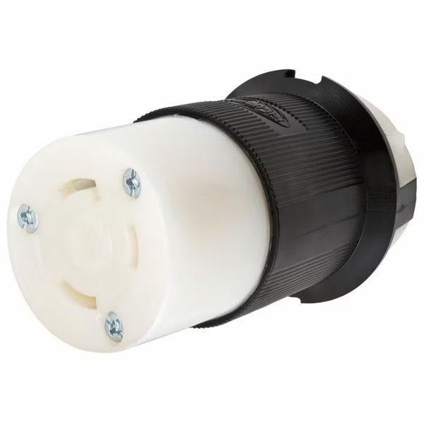 Twist-Lock®, EdgeConnect™, Female Connector Body, 30A 125V, L5-30R, Screwless Terminal, Hubbell, Mfr#: HBL2613ST
