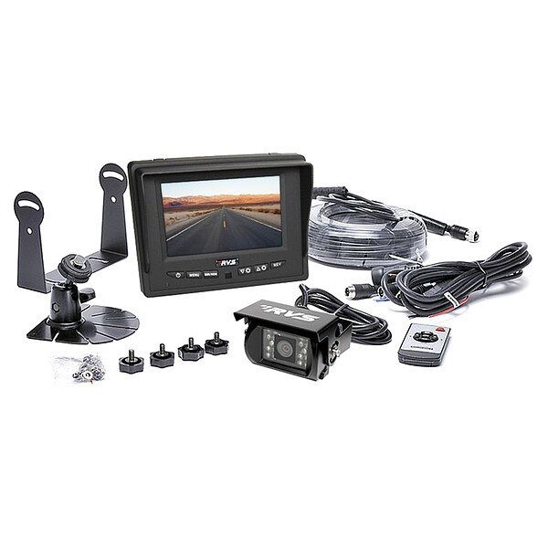 Backup Camera System, Type CCD, Monitor 5, Rear View Safety/Rvs Systems, Mfr#: RVS-7706035