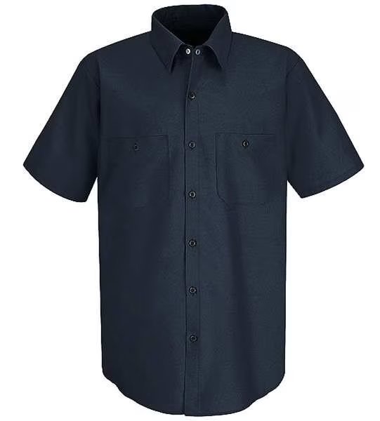 Short Slv, Nvy, 65 per PET/35 per Ctn, L, Vf Workwear, Mfr#: SP24NV SS L