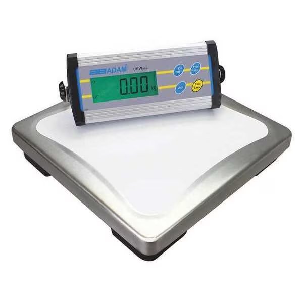 Digital Platform Bench Scale with Remote Indicator 200kg/440 lb. Capacity, Adam Equipment, Mfr#: CPWPLUS200