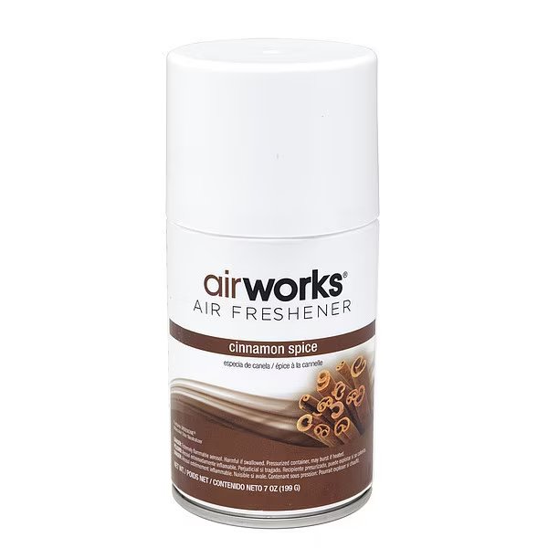 Aerosol Can Refill, Cinnamon, PK12, Hospeco, Mfr#: 07906