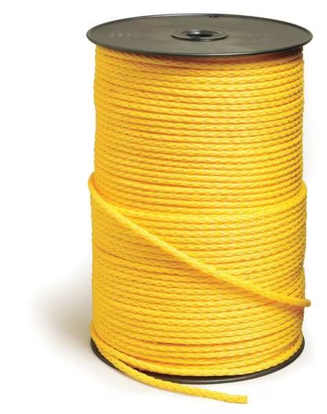 Rope, PPL, Braided, 1/4 In. dia., 1000 ft. L, All Gear, Mfr#: AGHBPP141000