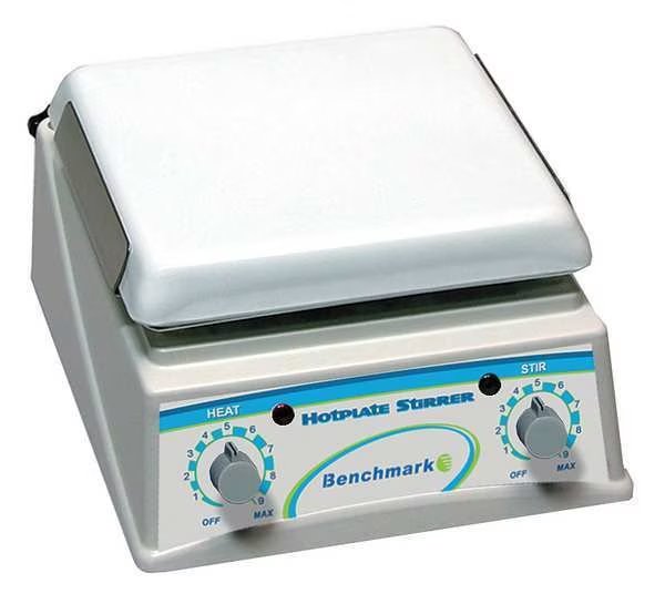 Magnetic Stirring Hot Plate, 7.5 x 7.5In., Benchmark Scientific, Mfr#: H4000-HS