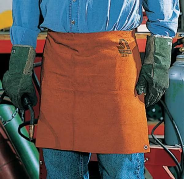 Welding Waist Apron, Leather, 18 x 24 In, Steiner, Mfr#: 12161