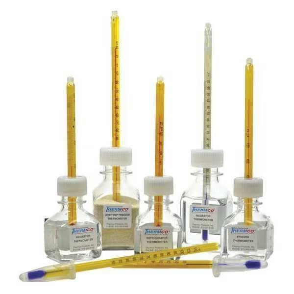 Liquid In Glass Thermometer, 10 to 30C, Thermco, Mfr#: ACCAM0401S