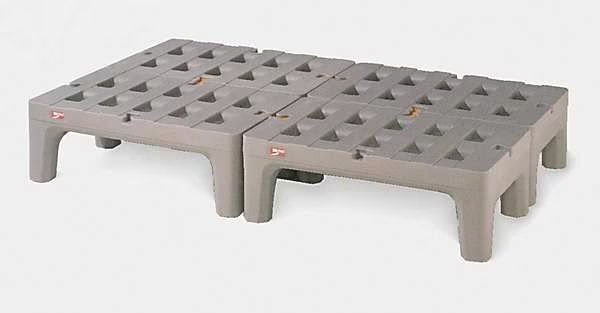 Dunnage Rack, 3000 lb., Polyethylene, 60 W, Metro, Mfr#: HP2260PD