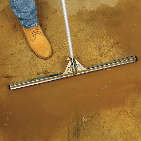 Floor Squeegee, Straight, 30" W, Unger, Mfr#: HW750