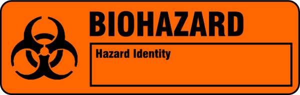 Warning Label, 7/8 In. H, PK500, Harris, Mfr#: LB132288