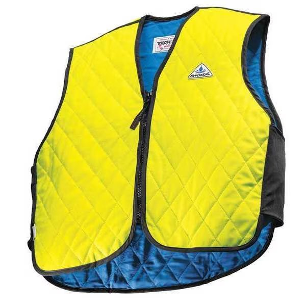 Medium Cooling Vest, Hi-Vis Lime, Techniche, Mfr#: 6529-LIMHIVIZM