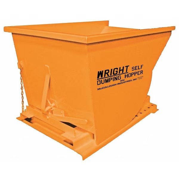 5000 lb. Self Dumping Hopper, Orange, EnjoyTool Select, Mfr#: 7577 ORANGE