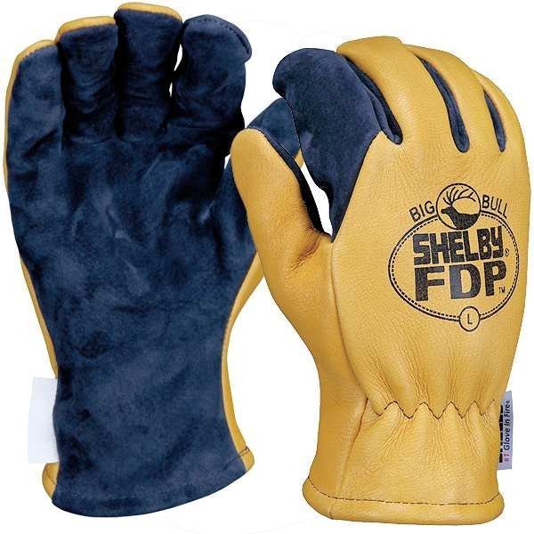 Firefighters Gloves, Jumbo, Pigskin, PR, Shelby, Mfr#: 5280 J