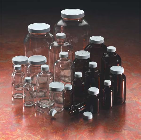 Bottle, Wide Mouth, PK12, PK24, Wheaton, Mfr#: W216948