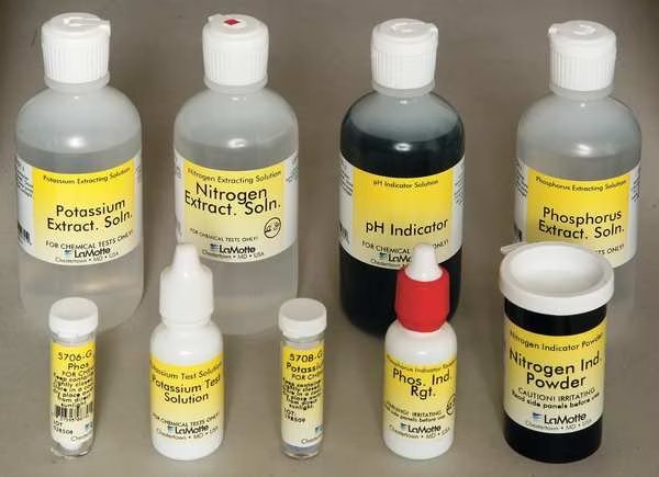 SOIL TEST KIT REPLACEMENT BASNUT REFILL, Lamotte, Mfr#: R-5679