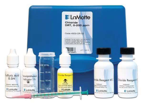 INDIVIDUAL TEST KIT CHLORIDE LAMOTTE, Lamotte, Mfr#: 4503-DR-02