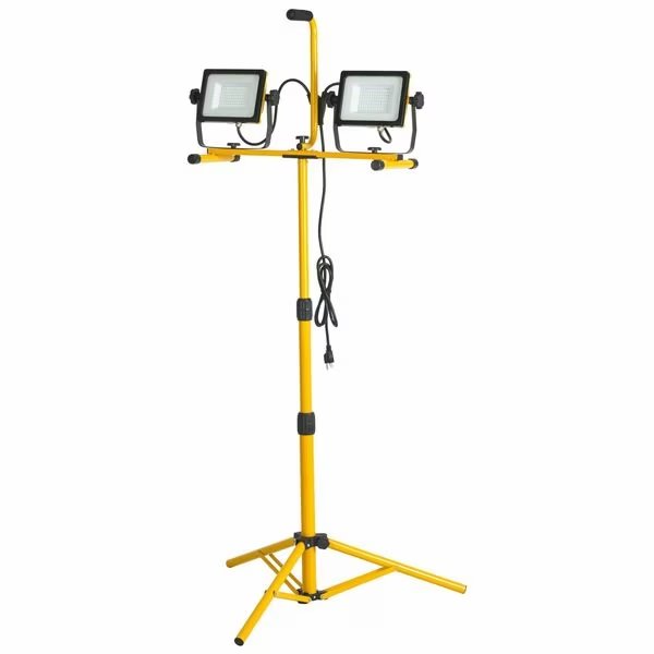 Dual Head Work Light, Corded, 6000lm, LED, Southwire, Mfr#: CSW3X2