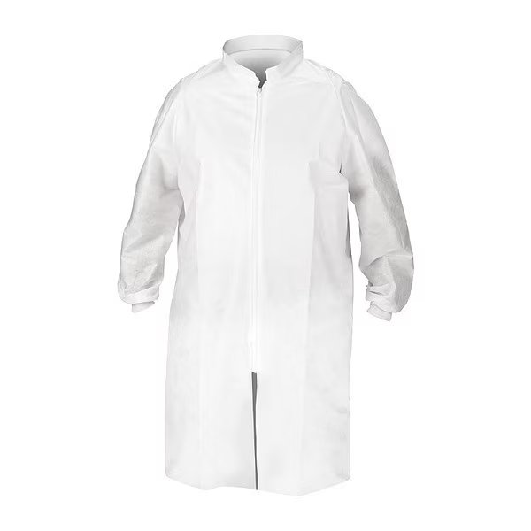 Lab Coat, 3XL/4XL, White, SMS, PK20, Kimtech, Mfr#: 51936