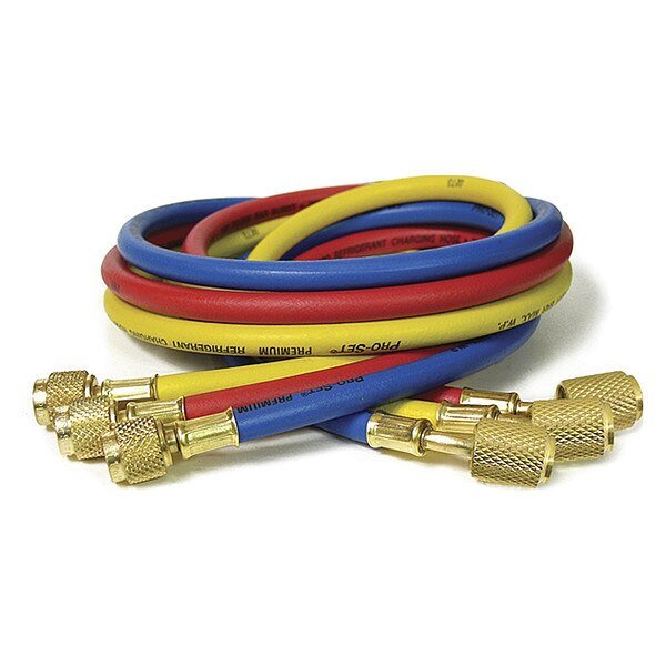 Antiblow Back Hose, 1/4" SAE Female, 60" L, Pro-Set, Mfr#: HP5A