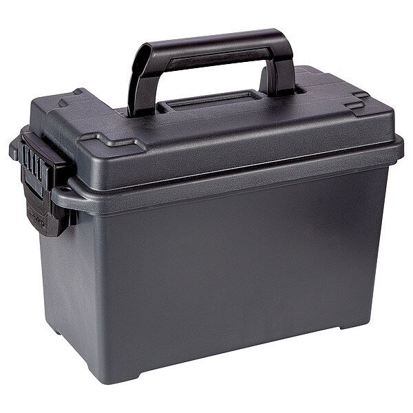 Tool Box, Plastic, Gray, 7 in W x 7 in D x 9 in H, Plano, Mfr#: PLA1712P