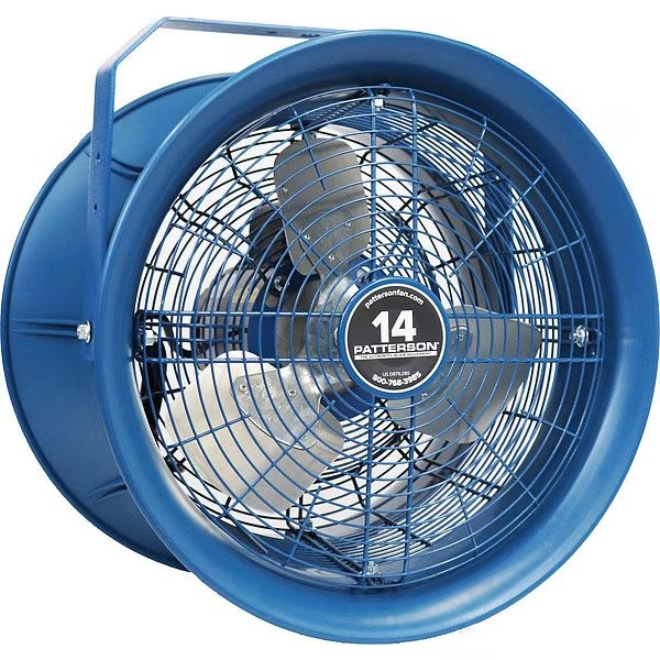 High-Velocity Industrial Fan, Patterson, Mfr#: H14B