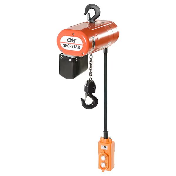Electric Chain Hoist, 115V AC, 1/6 hp, Cm, Mfr#: 2070