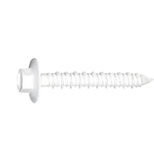 Screw Anchors, Steel, 2 1/4" L, PK1000, Tapcon, Mfr#: 3384100
